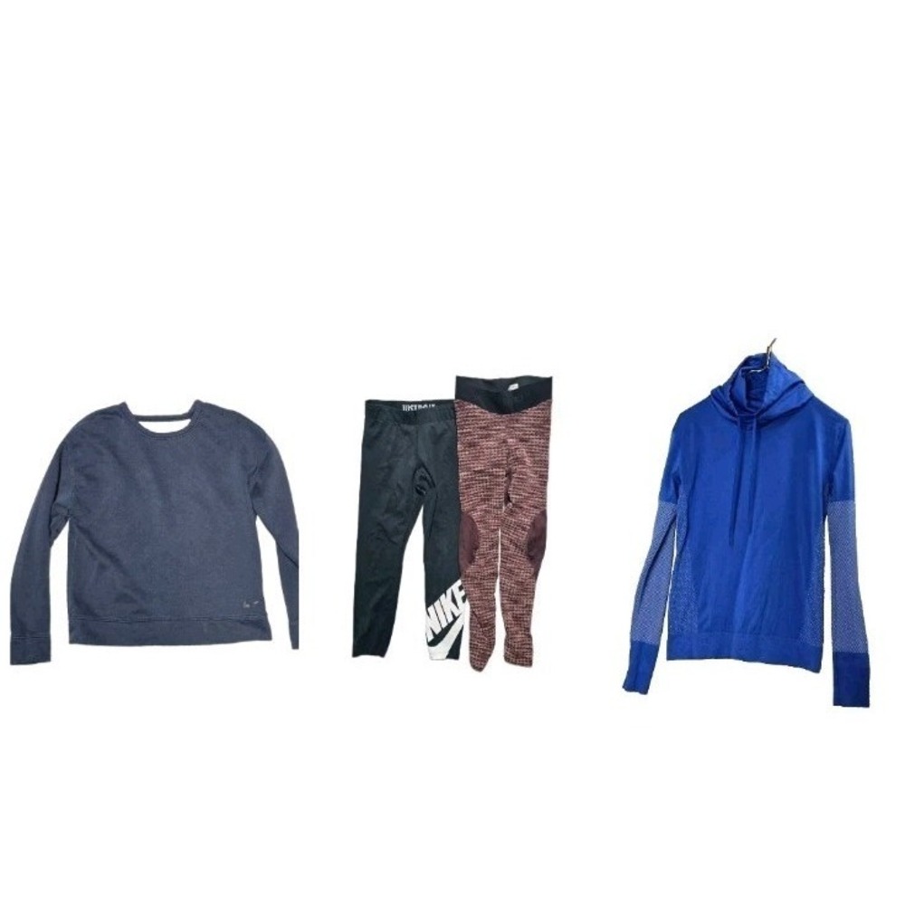 Nike Dri-Fit Women's Small Leggings Shirts‎ Lot Of 4